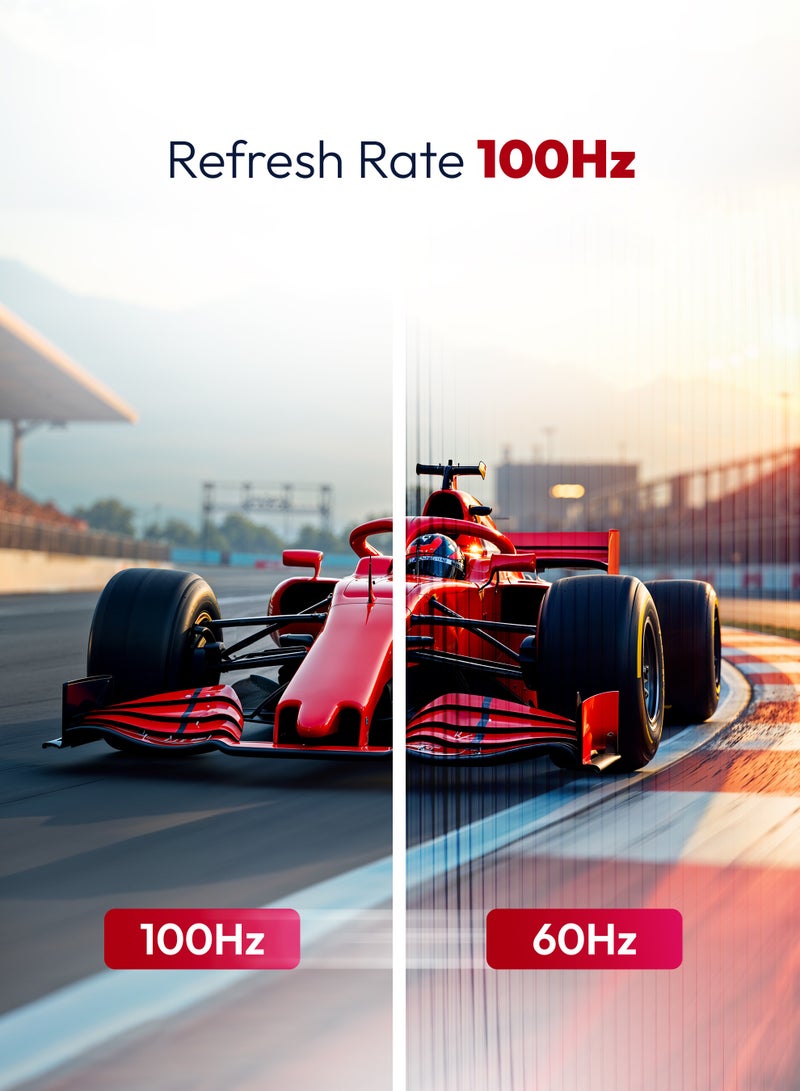 ستارجولد شاشة ألعاب IPS عالية الدقة بالكامل مقاس 24 بوصة، بتردد 100 هرتز، بدون إطار، مزودة بمنفذ HDMI، وتقنية حماية العين، وتقنية منع الوميض. - Image 5